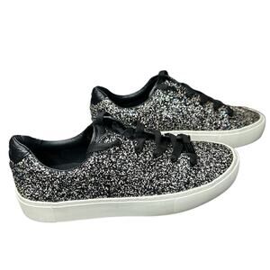 UGG Zilo Sneakers Womens sz 7 Glitter Sparkly‎ Chunky Fashion Tennis Shoes